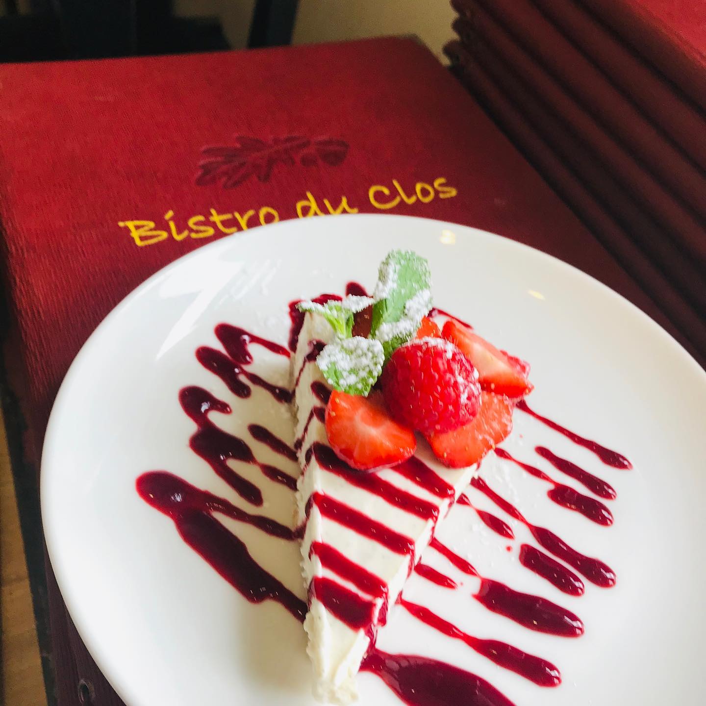 Cheesecake aux fraises