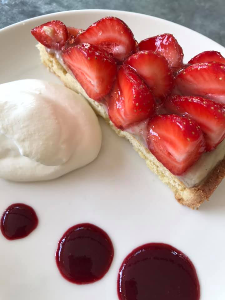 Tarte aux fraises